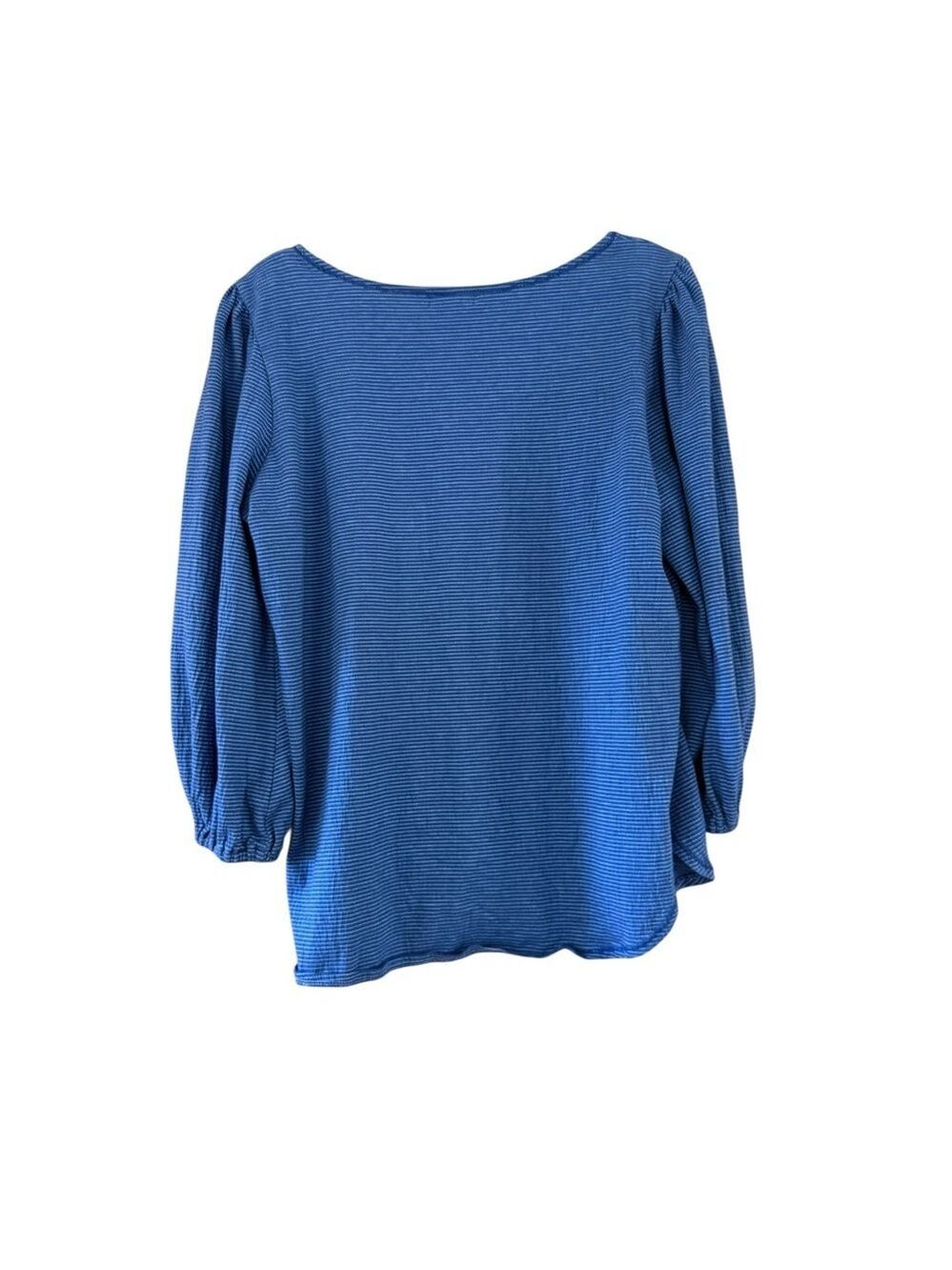 Max Studio Navy Blue Blouse Women's - Picture 3 of 4